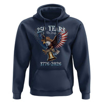 American Rodeo 250th Anniversary Hoodie Western Cowboy Eagle Patriotic 4th of July