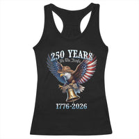 American Rodeo 250th Anniversary Racerback Tank Top Western Cowboy Eagle Patriotic 4th of July