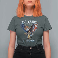 American Rodeo 250th Anniversary T Shirt For Women Western Cowboy Eagle Patriotic 4th of July