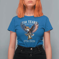 American Rodeo 250th Anniversary T Shirt For Women Western Cowboy Eagle Patriotic 4th of July
