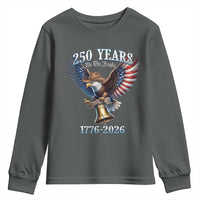 American Rodeo 250th Anniversary Youth Sweatshirt Western Cowboy Eagle Patriotic 4th of July