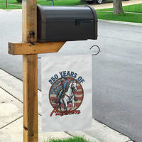 America 250th Anniversary Garden Flag American Flag Cowboy Rodeo 4th of July