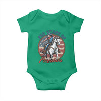 America 250th Anniversary Baby Onesie American Flag Cowboy Rodeo 4th of July