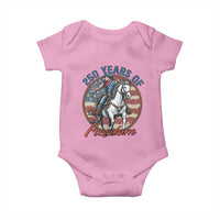 America 250th Anniversary Baby Onesie American Flag Cowboy Rodeo 4th of July
