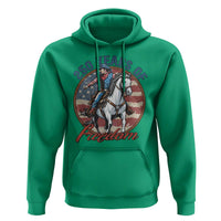 America 250th Anniversary Hoodie American Flag Cowboy Rodeo 4th of July