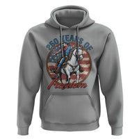 America 250th Anniversary Hoodie American Flag Cowboy Rodeo 4th of July