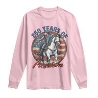 America 250th Anniversary Long Sleeve Shirt American Flag Cowboy Rodeo 4th of July