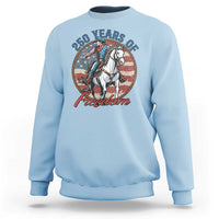 America 250th Anniversary Sweatshirt American Flag Cowboy Rodeo 4th of July