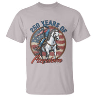 America 250th Anniversary T Shirt American Flag Cowboy Rodeo 4th of July