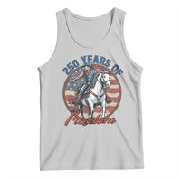 America 250th Anniversary Tank Top American Flag Cowboy Rodeo 4th of July