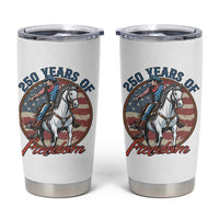 America 250th Anniversary Tumbler Cup American Flag Cowboy Rodeo 4th of July