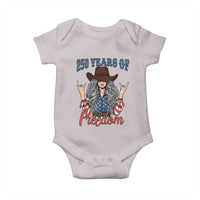 America 250th Anniversary Baby Onesie Western Cowgirl American Flag 4th of July