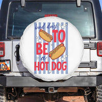 Bad Day To Be A Hot Dog Spare Tire Cover 4th of July Summer Beach
