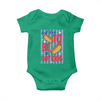 Bad Day To Be A Hot Dog Baby Onesie 4th of July Summer Beach