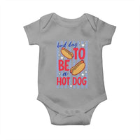 Bad Day To Be A Hot Dog Baby Onesie 4th of July Summer Beach