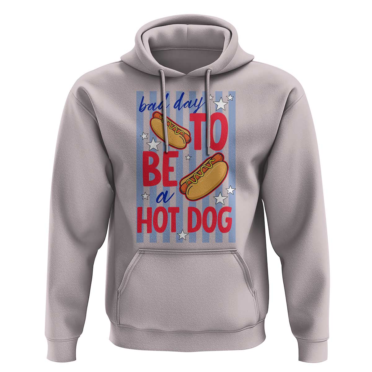 Bad Day To Be A Hot Dog Hoodie 4th of July Summer Beach