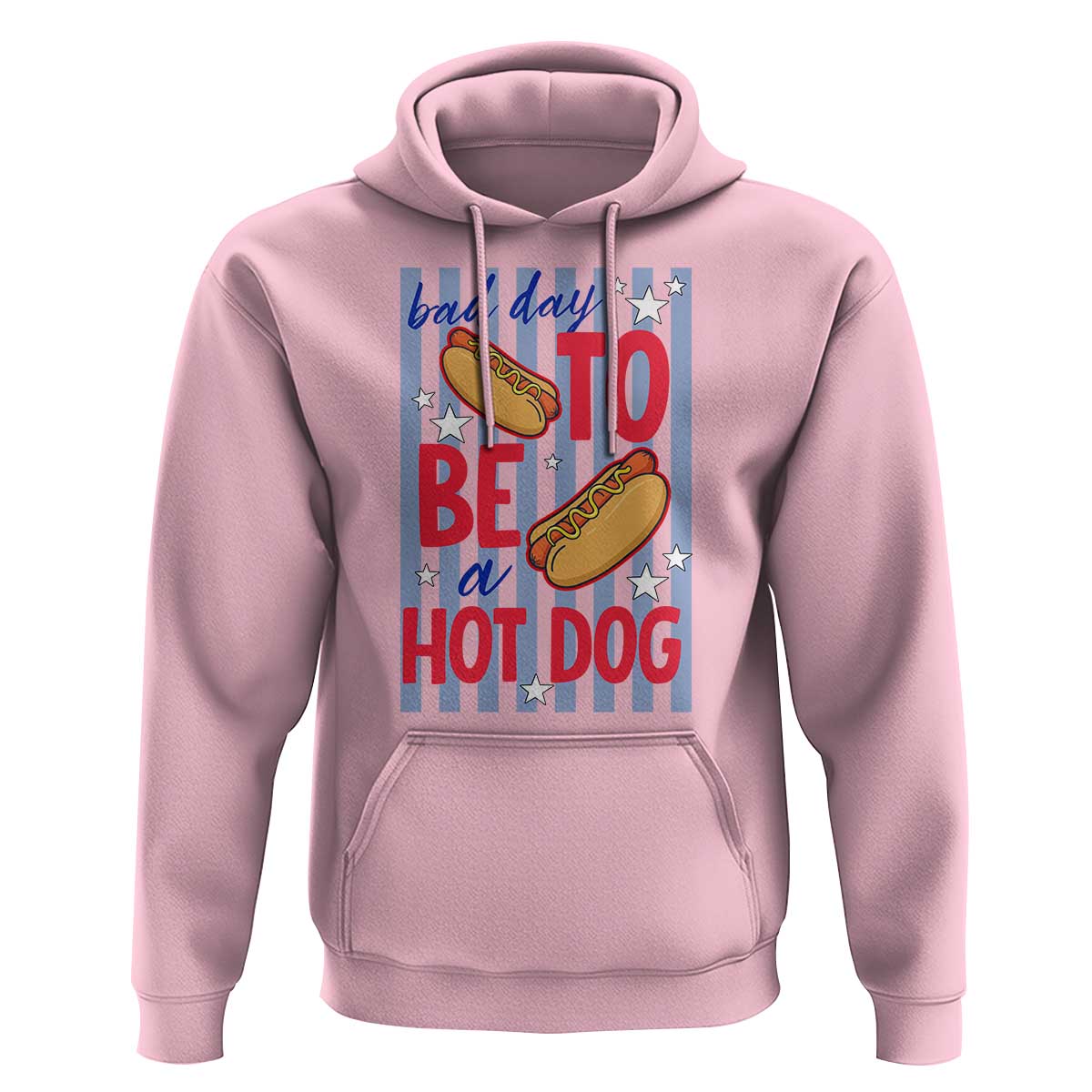 Bad Day To Be A Hot Dog Hoodie 4th of July Summer Beach