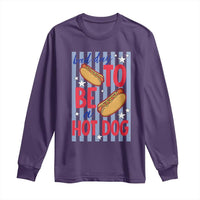Bad Day To Be A Hot Dog Long Sleeve Shirt 4th of July Summer Beach