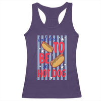 Bad Day To Be A Hot Dog Racerback Tank Top 4th of July Summer Beach