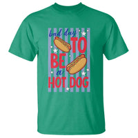 Bad Day To Be A Hot Dog T Shirt 4th of July Summer Beach