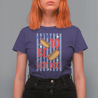 Bad Day To Be A Hot Dog T Shirt For Women 4th of July Summer Beach