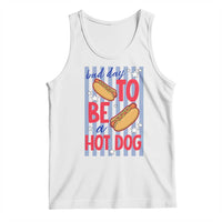 Bad Day To Be A Hot Dog Tank Top 4th of July Summer Beach