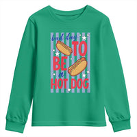 Bad Day To Be A Hot Dog Youth Sweatshirt 4th of July Summer Beach