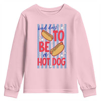 Bad Day To Be A Hot Dog Youth Sweatshirt 4th of July Summer Beach