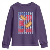 Bad Day To Be A Hot Dog Youth Sweatshirt 4th of July Summer Beach