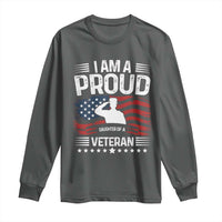 Proud Daughter Veteran Nothing Scares Long Sleeve Shirt Military Family Pride American Flag
