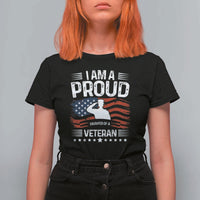 Proud Daughter Veteran Nothing Scares T Shirt For Women Military Family Pride American Flag