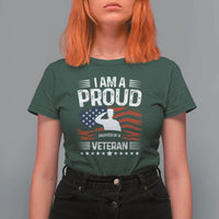 Proud Daughter Veteran Nothing Scares T Shirt For Women Military Family Pride American Flag