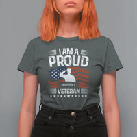 Proud Daughter Veteran Nothing Scares T Shirt For Women Military Family Pride American Flag