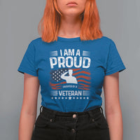 Proud Daughter Veteran Nothing Scares T Shirt For Women Military Family Pride American Flag
