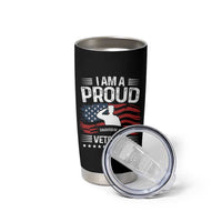 Proud Daughter Veteran Nothing Scares Tumbler Cup Military Family Pride American Flag