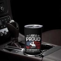 Proud Daughter Veteran Nothing Scares Tumbler Cup Military Family Pride American Flag