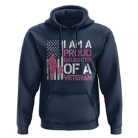 Proud Daughter Veteran Nothing Scares Hoodie Patriotic Military Family Support