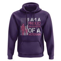 Proud Daughter Veteran Nothing Scares Hoodie Patriotic Military Family Support