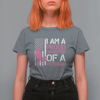 Proud Daughter Veteran Nothing Scares T Shirt For Women Patriotic Military Family Support