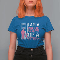 Proud Daughter Veteran Nothing Scares T Shirt For Women Patriotic Military Family Support