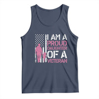 Proud Daughter Veteran Nothing Scares Tank Top Patriotic Military Family Support