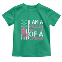 Proud Daughter Veteran Nothing Scares Toddler T Shirt Patriotic Military Family Support
