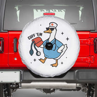 Funny Silly Goose ER Nurse Spare Tire Cover Cuff 'Em - Wonder Print Shop