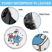 Funny Silly Goose ER Nurse Spare Tire Cover Cuff 'Em - Wonder Print Shop