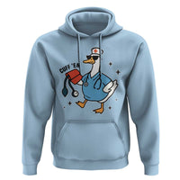 Funny Silly Goose ER Nurse Hoodie Cuff 'Em - Wonder Print Shop