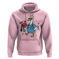 Funny Silly Goose ER Nurse Hoodie Cuff 'Em - Wonder Print Shop
