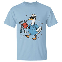 Funny Silly Goose ER Nurse T Shirt Cuff 'Em - Wonder Print Shop