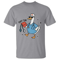 Funny Silly Goose ER Nurse T Shirt Cuff 'Em - Wonder Print Shop