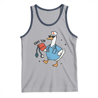 Funny Silly Goose ER Nurse Tank Top Cuff 'Em - Wonder Print Shop