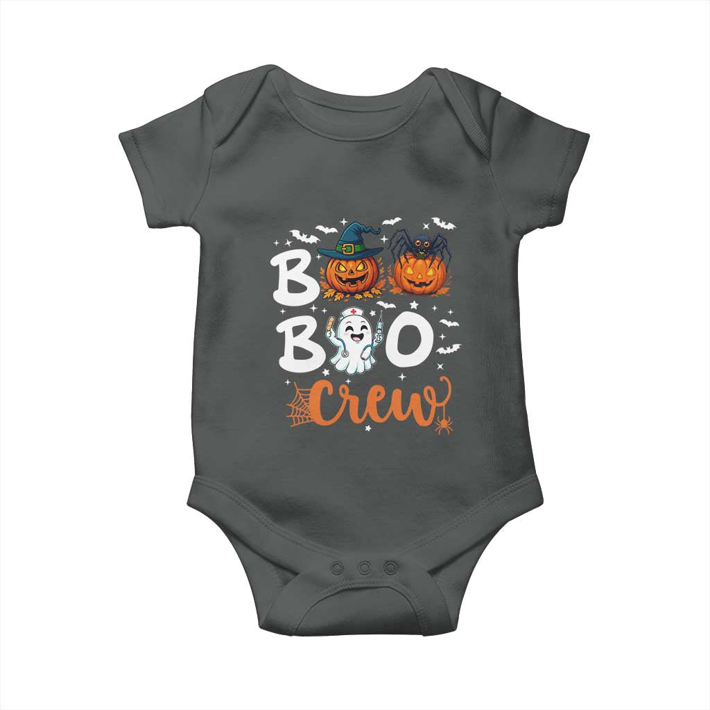 Boo Boo Crew Nurse Ghost Halloween Baby Onesie - Wonder Print Shop
